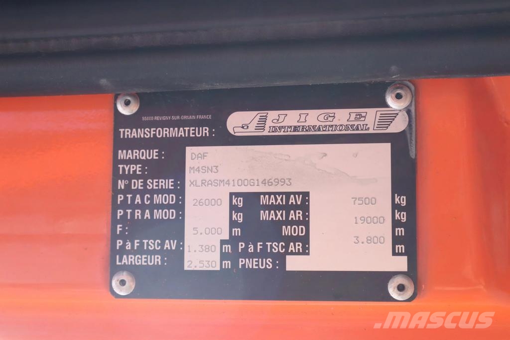 DAF CF 440 | 6X2*4 | JIGE RECOVERY | BRILLE | WINCH | Oprijwagen