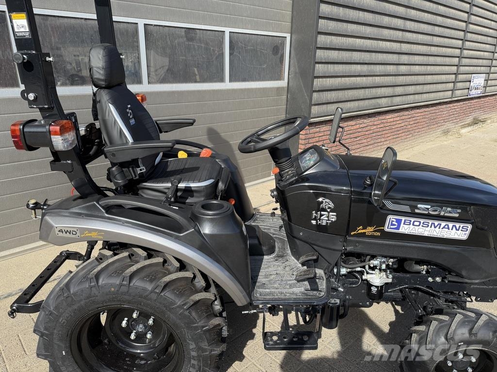 Solis 26 HST minitractor NIEUW black edition / brede agr Traktory