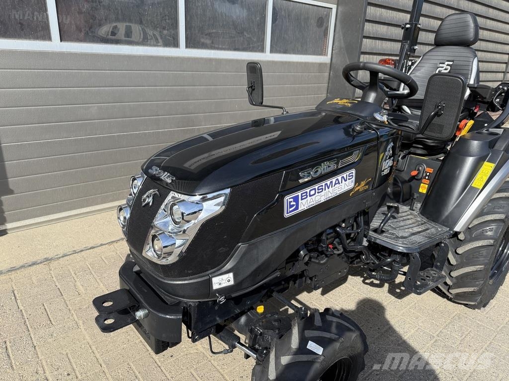 Solis 26 HST minitractor NIEUW black edition / brede agr Traktory