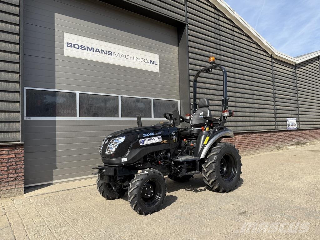 Solis 26 HST minitractor NIEUW black edition / brede agr Traktory