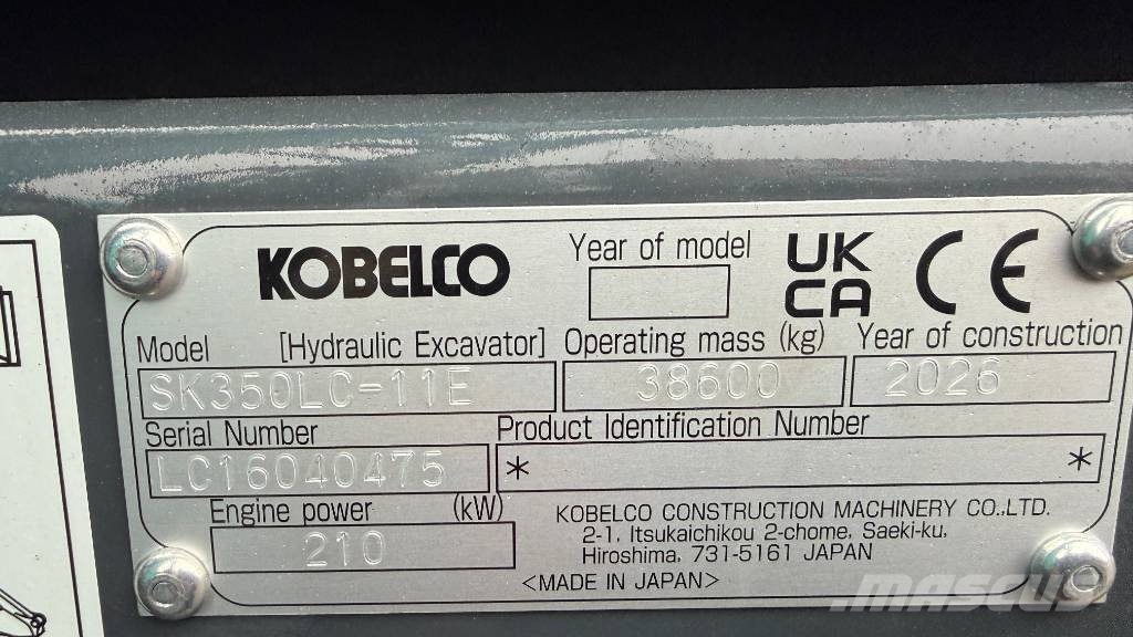 Kobelco SK350 LC-11 Lagermaskin Luleå Roomikekskavaatorid