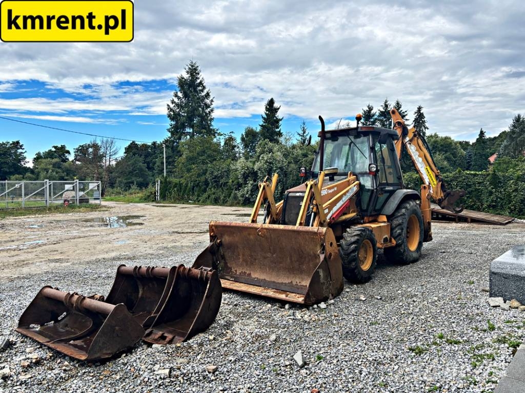 CASE 590 SUPER M KOPARKO-ŁADOWARKA 2003R | JCB 4CX, 4CX Graaf-laadcombinaties