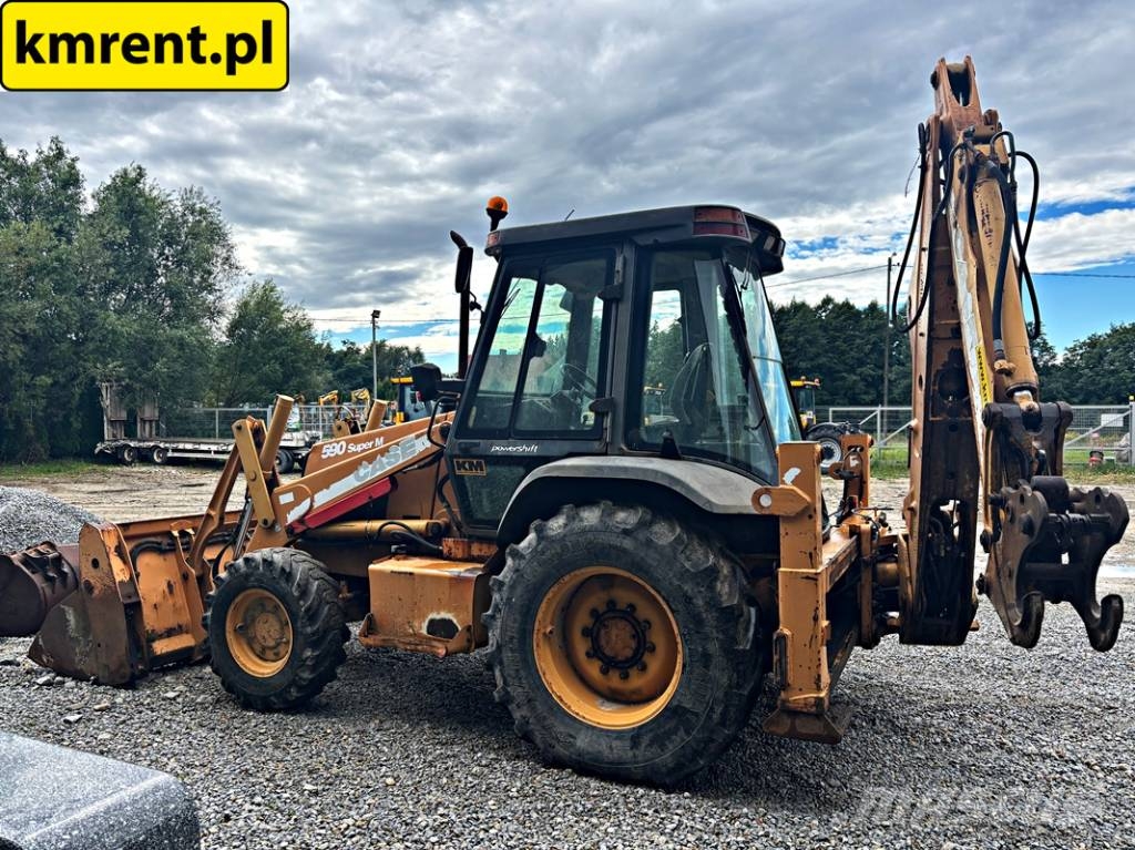 CASE 590 SUPER M KOPARKO-ŁADOWARKA 2003R | JCB 4CX, 4CX Graaf-laadcombinaties