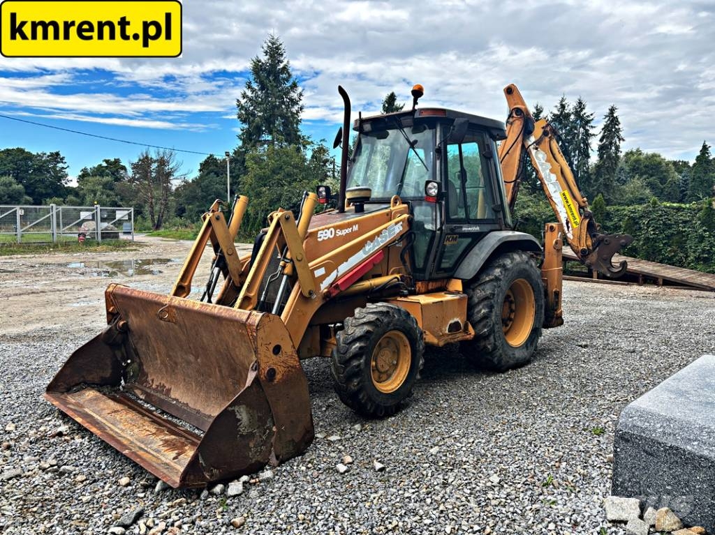 CASE 590 SUPER M KOPARKO-ŁADOWARKA 2003R | JCB 4CX, 4CX Graaf-laadcombinaties