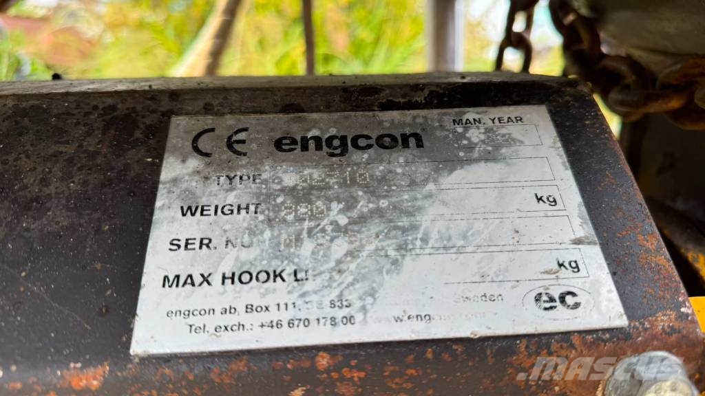Engcon NTP10 Rotējošas ierīces