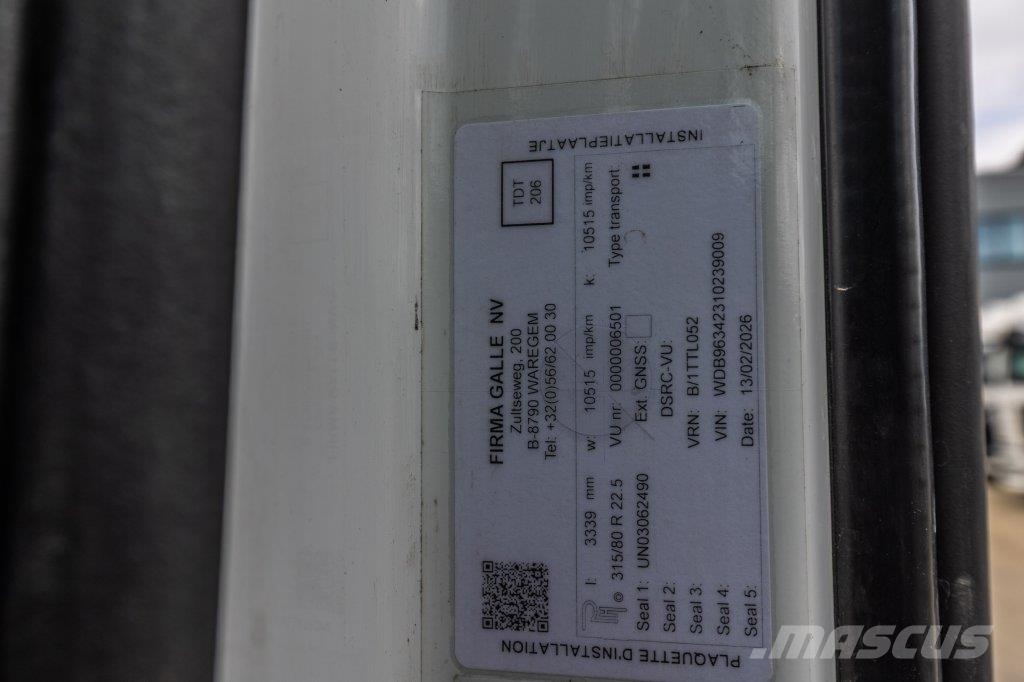 Mercedes-Benz ACTROS 2646 LS + HYDR. وحدات الجر