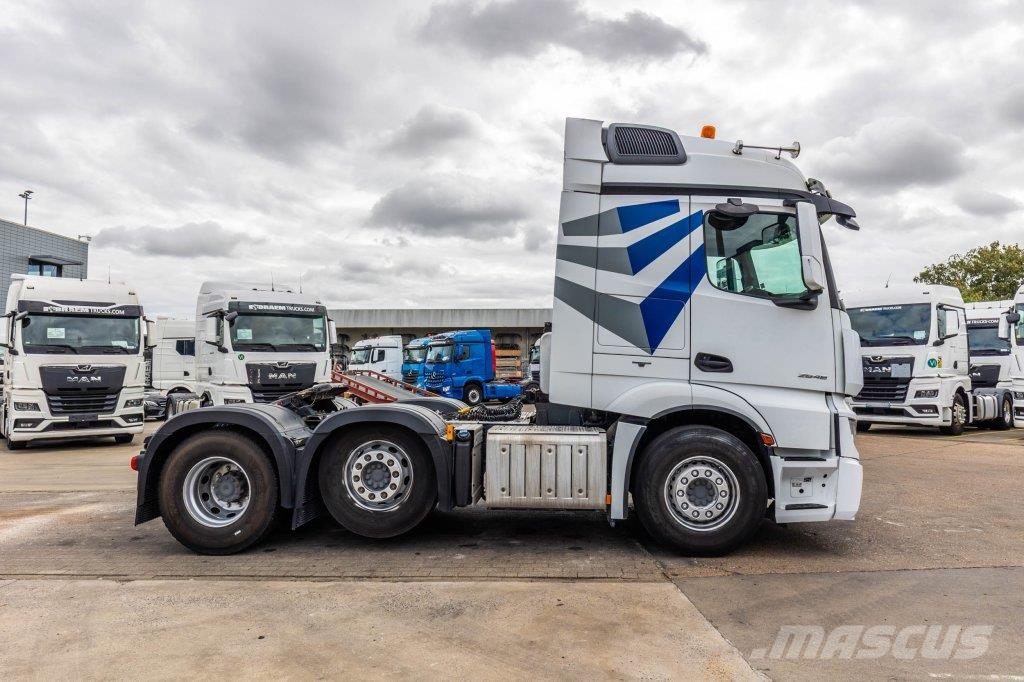 Mercedes-Benz ACTROS 2646 LS + HYDR. وحدات الجر