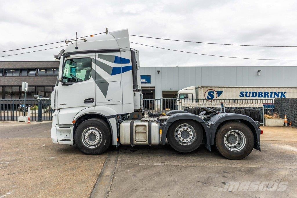 Mercedes-Benz ACTROS 2646 LS + HYDR. وحدات الجر