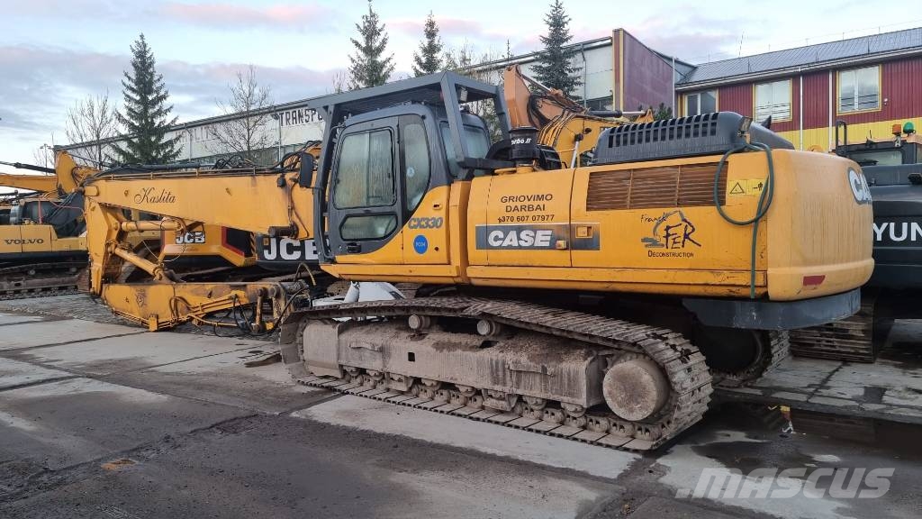 CASE CX 330 Demolition with 2 Arms Purkukoneet
