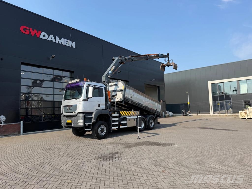 MAN TGS 28.480 6x4-4 BL Kipper / HMF 2420 K3 Camiones bañeras basculantes o volquetes