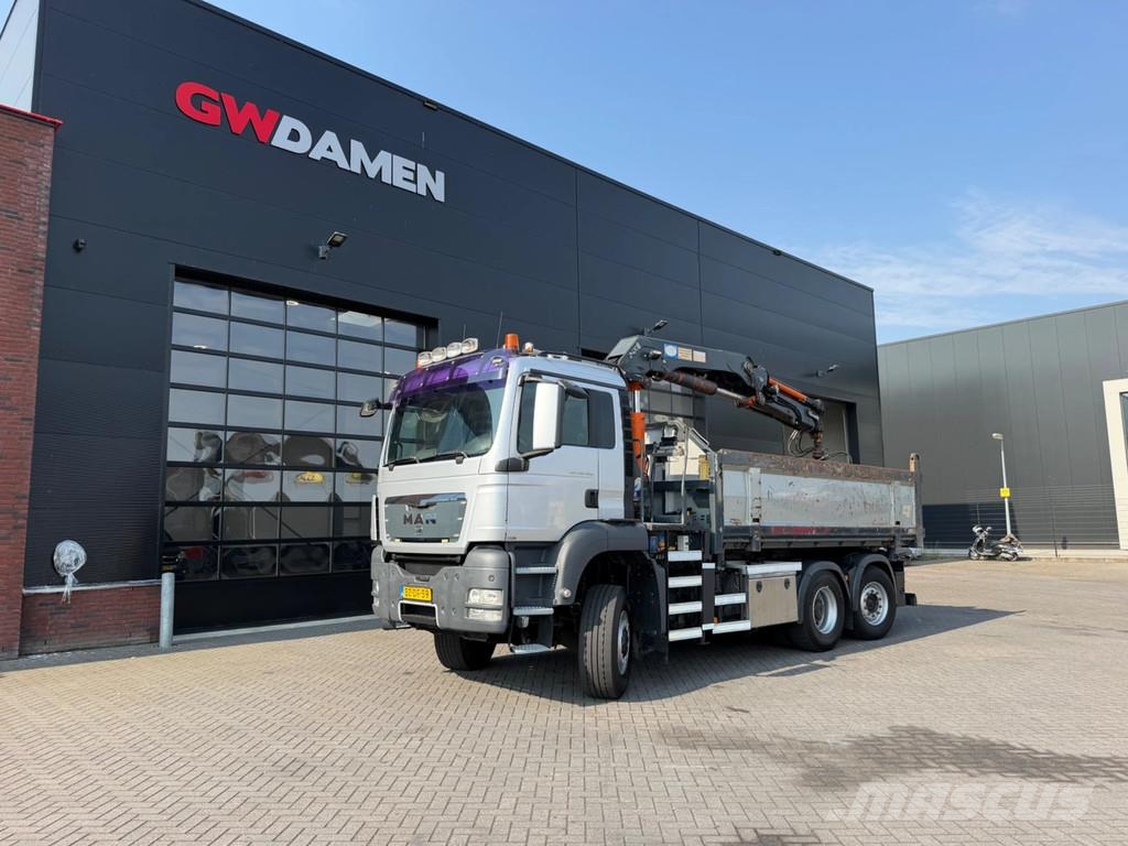 MAN TGS 28.480 6x4-4 BL Kipper / HMF 2420 K3 Camiones bañeras basculantes o volquetes