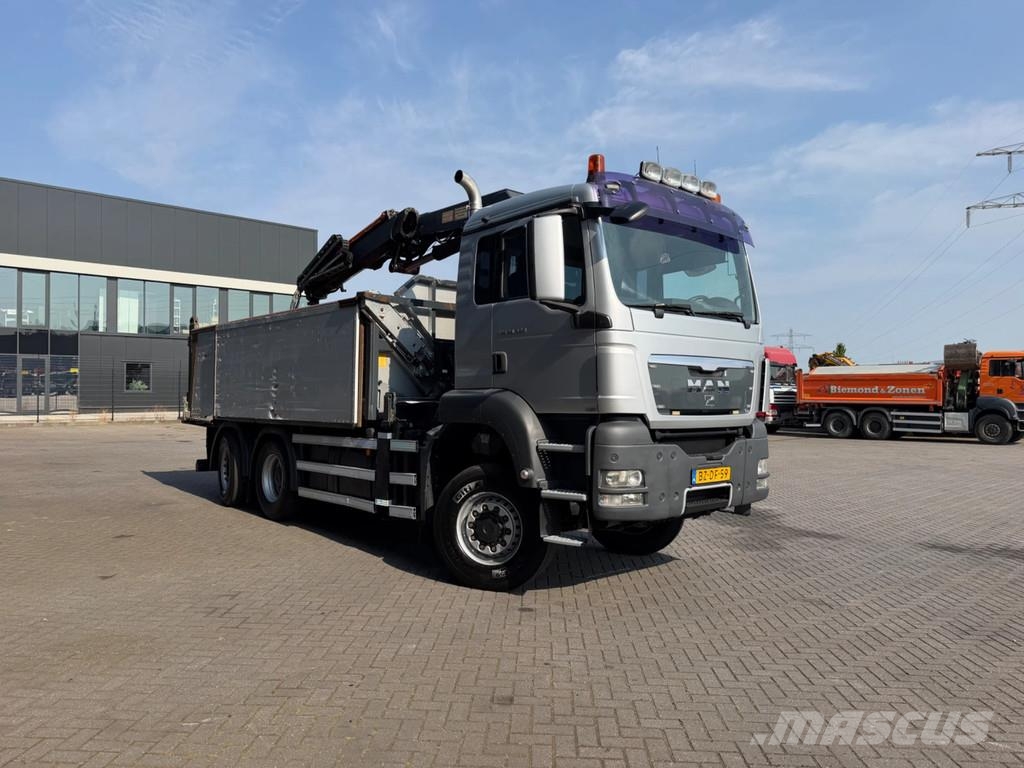 MAN TGS 28.480 6x4-4 BL Kipper / HMF 2420 K3 Camiones bañeras basculantes o volquetes