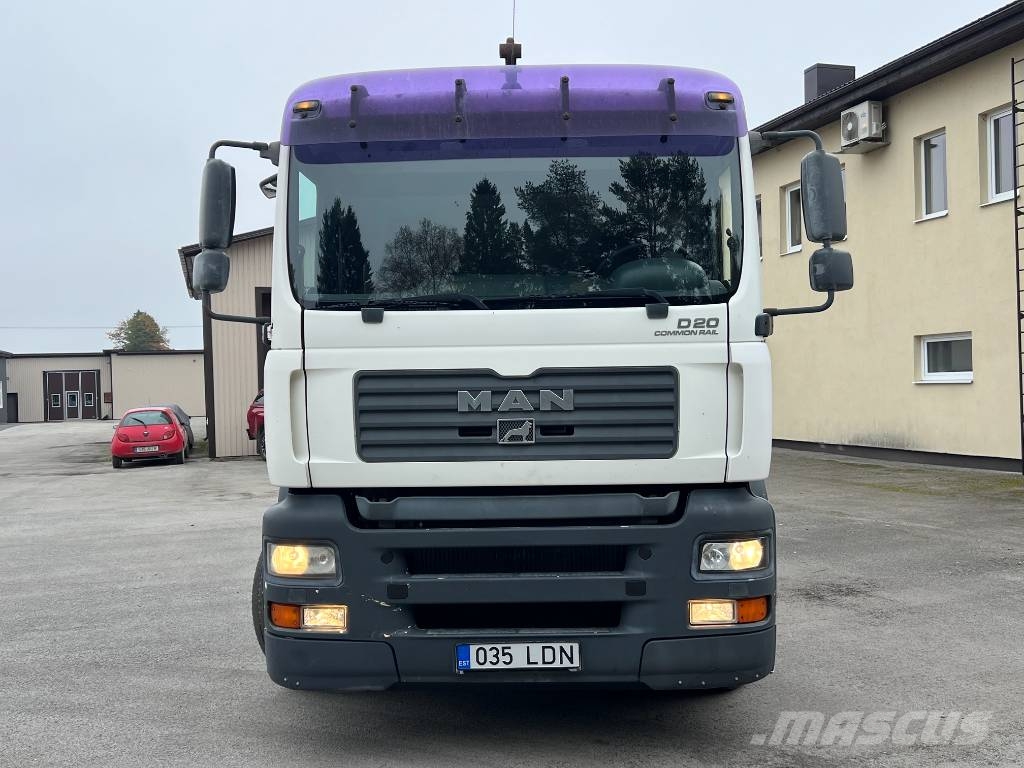 MAN TGA 26.350 6X2-2 BL HIAB 066 HIDUO-20T MULTILIFT Smagās mašīnas ar celtni