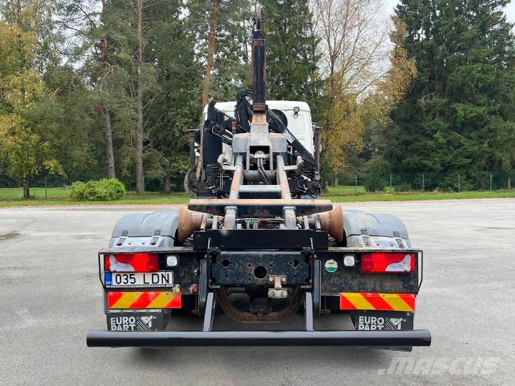 MAN TGA 26.350 6X2-2 BL HIAB 066 HIDUO-20T MULTILIFT Smagās mašīnas ar celtni