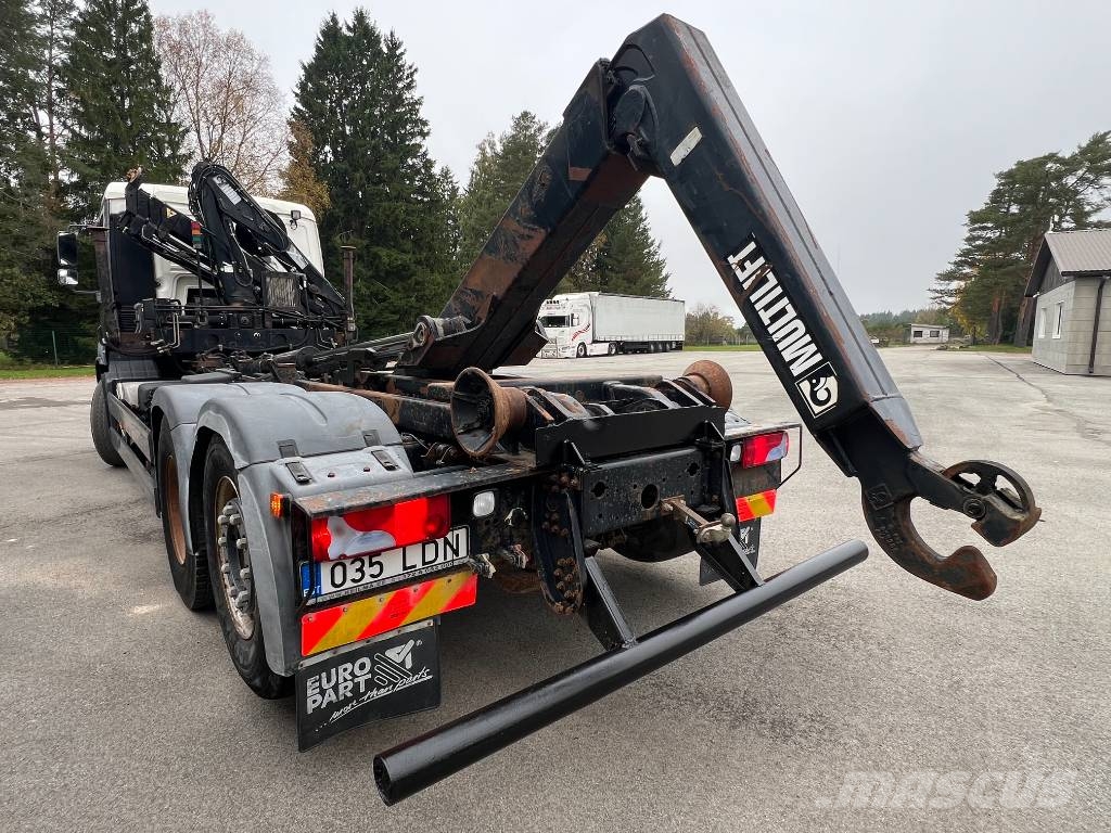 MAN TGA 26.350 6X2-2 BL HIAB 066 HIDUO-20T MULTILIFT Smagās mašīnas ar celtni