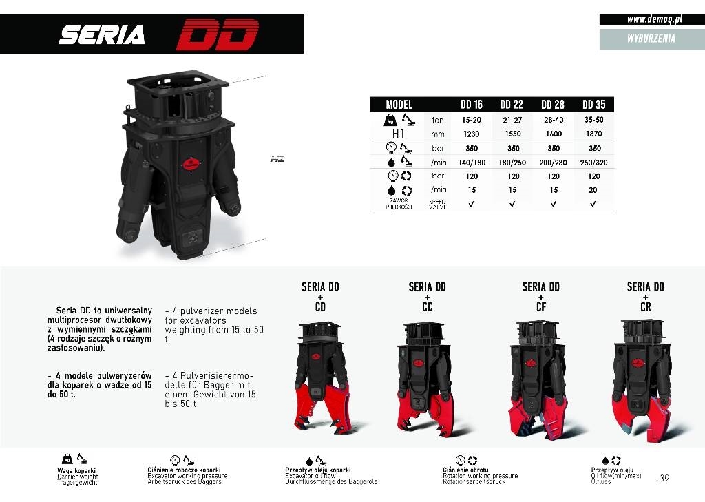  DEMOQ DD35 Ehituspurustid