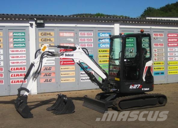 Bobcat E 27 Z *2xZusatzhydraulik * 3xLöffel* Мини екскаватори < 7 т