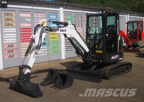 Bobcat E 27 Z *2xZusatzhydraulik * 3xLöffel* Мини екскаватори < 7 т