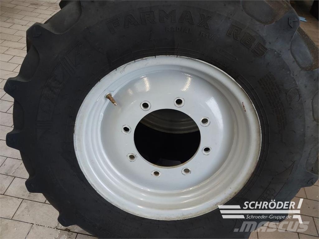Taurus KOMPLETTRÄDER 320/85 R20 + 420/70 R28 Dual wheels
