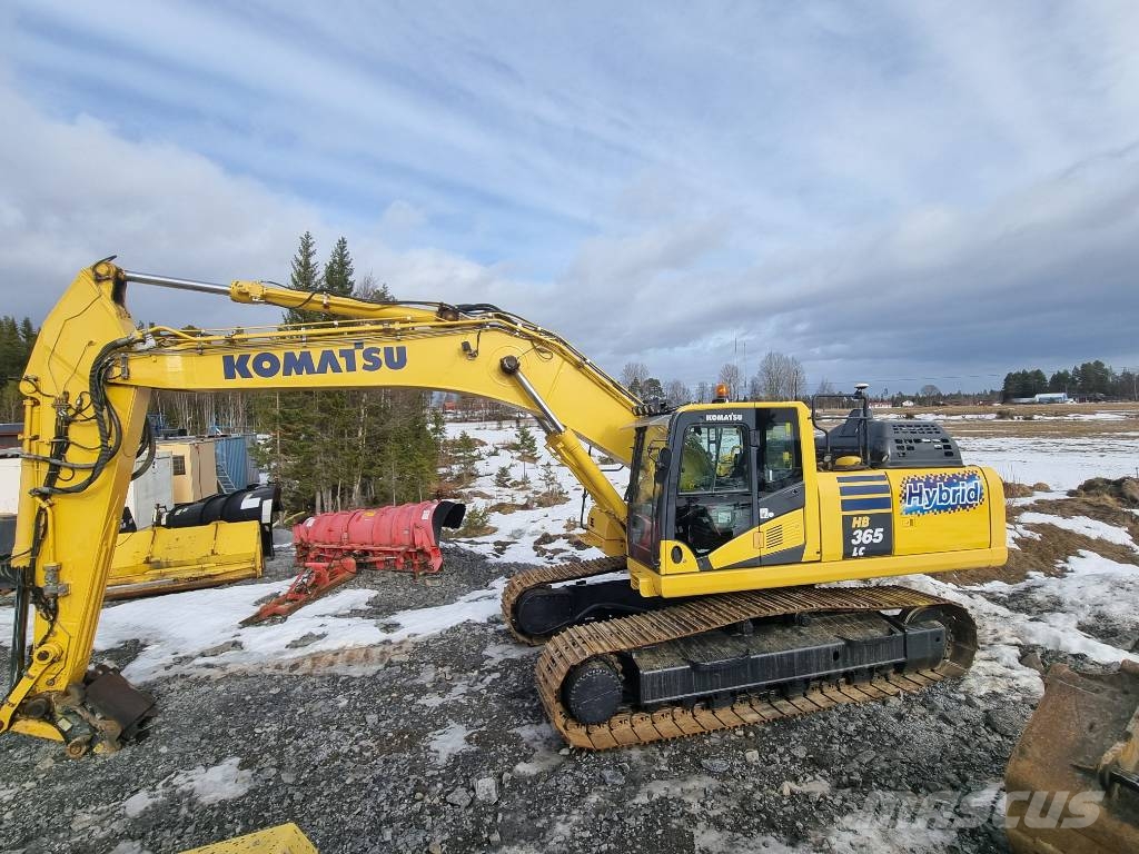 Komatsu HB 365 LC-3 Hybrid med grävsystem Paletli ekskavatörler