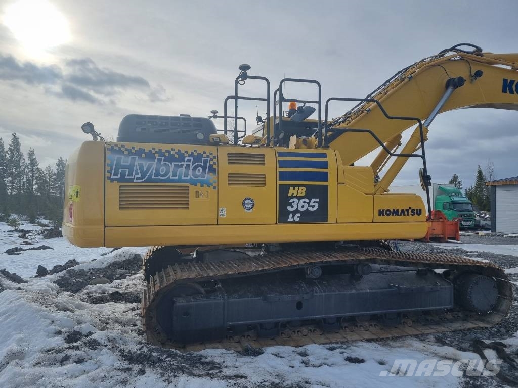 Komatsu HB 365 LC-3 Hybrid med grävsystem Paletli ekskavatörler