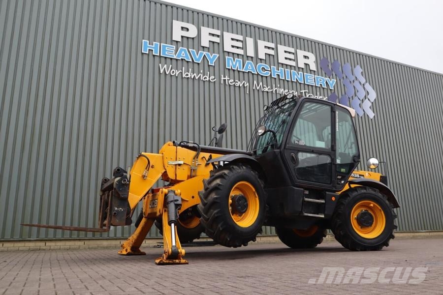 JCB 535-125 Diesel, 4x4x4 Drive, 12.5m Lifting Height, スキッドステアローダー