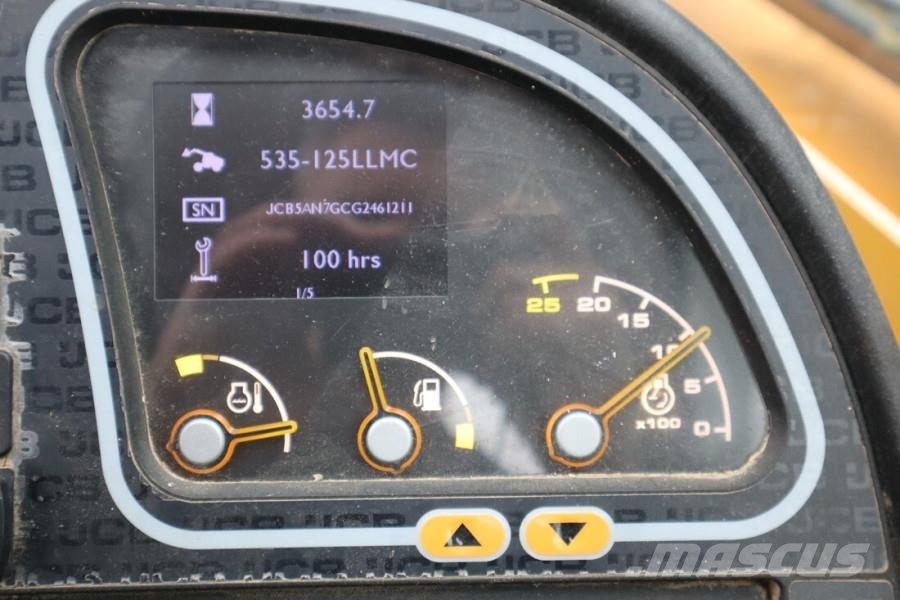 JCB 535-125 Diesel, 4x4x4 Drive, 12.5m Lifting Height, スキッドステアローダー