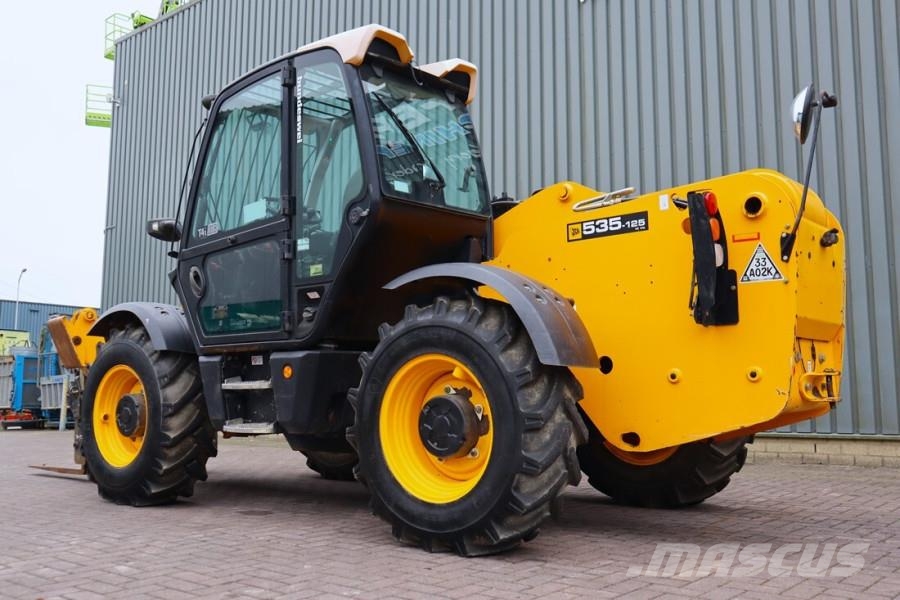 JCB 535-125 Diesel, 4x4x4 Drive, 12.5m Lifting Height, スキッドステアローダー