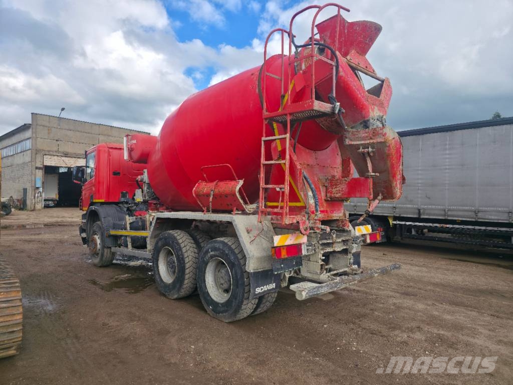 Scania P380 6x6 Mixer 콘크리트 믹서트럭