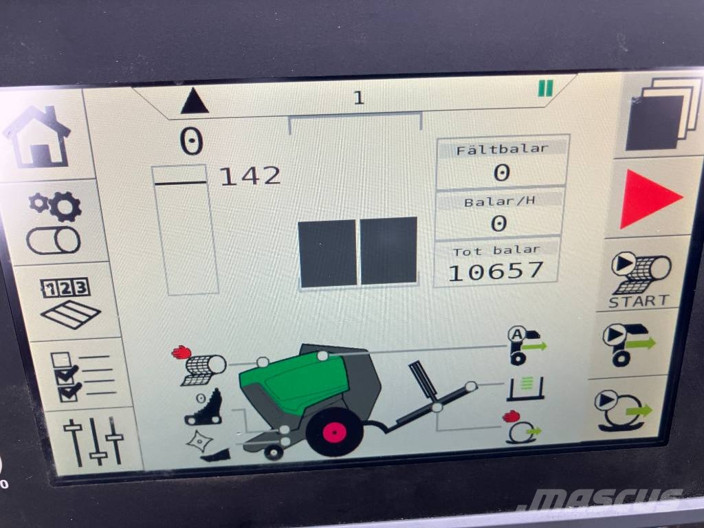 Fendt Rotana 160 V Combi Rituļu preses