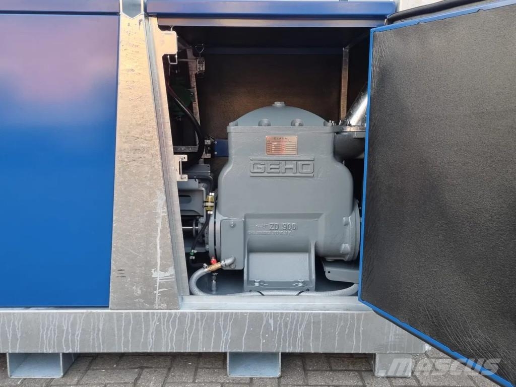 Geho ZD900 Compact (silent) DIESEL Hatz 1D81Z Bombas de agua