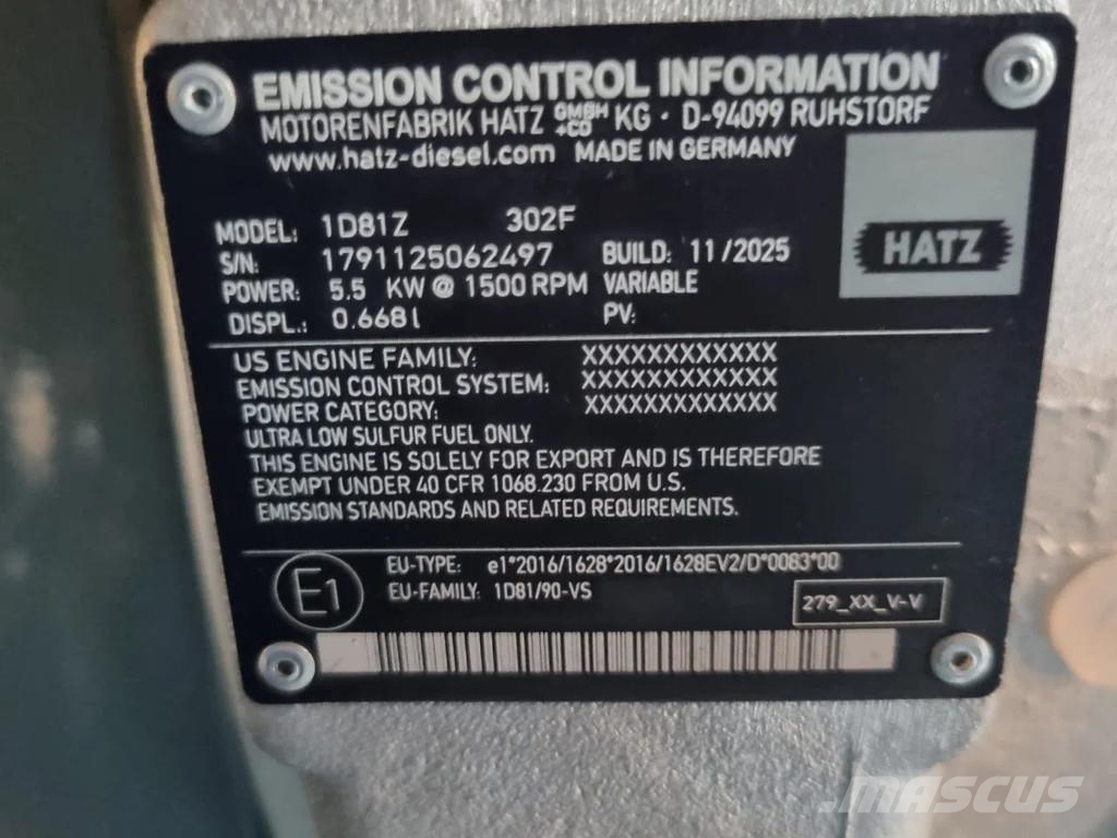 Geho ZD900 Compact (silent) DIESEL Hatz 1D81Z Veepumbad