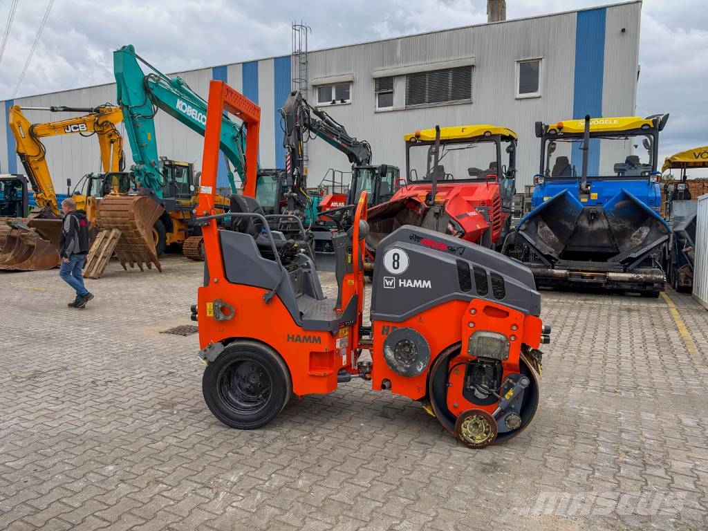 Hamm HD10 VT 18,5 kW Kantenschneiderad Rouleaux monocylindre