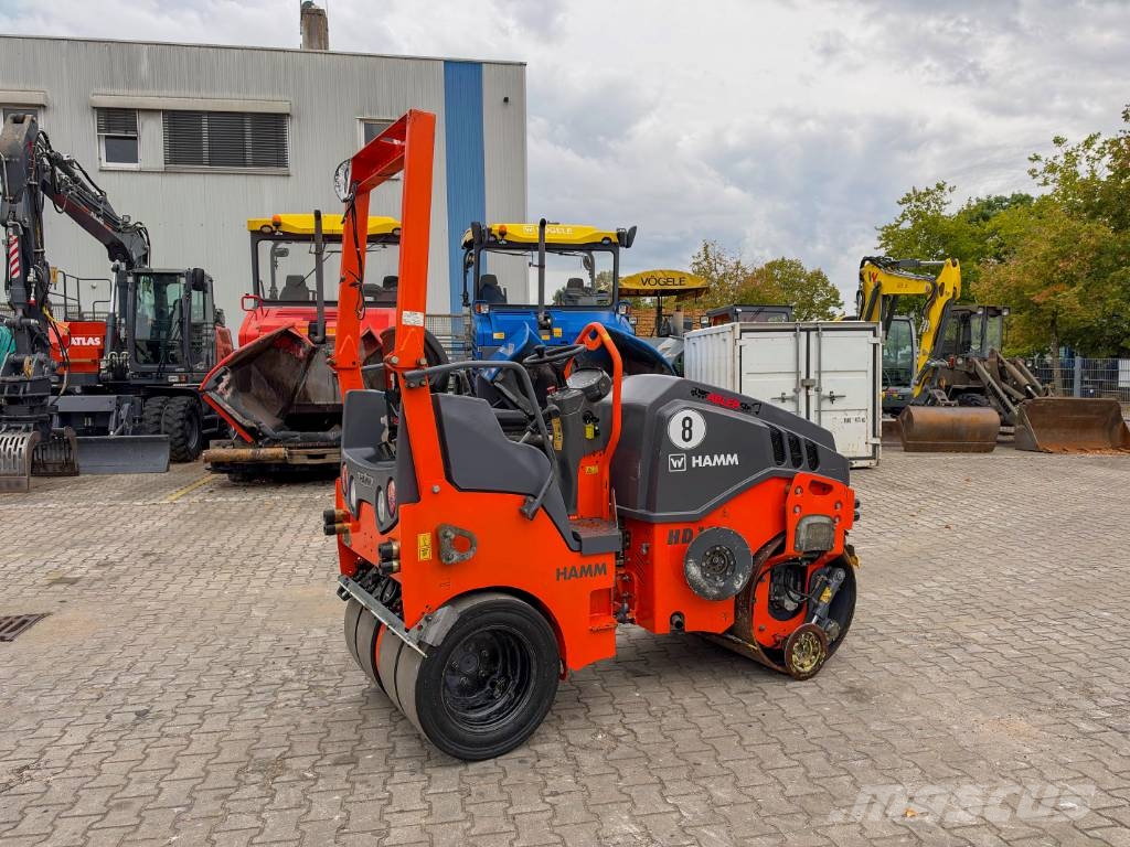 Hamm HD10 VT 18,5 kW Kantenschneiderad Rouleaux monocylindre