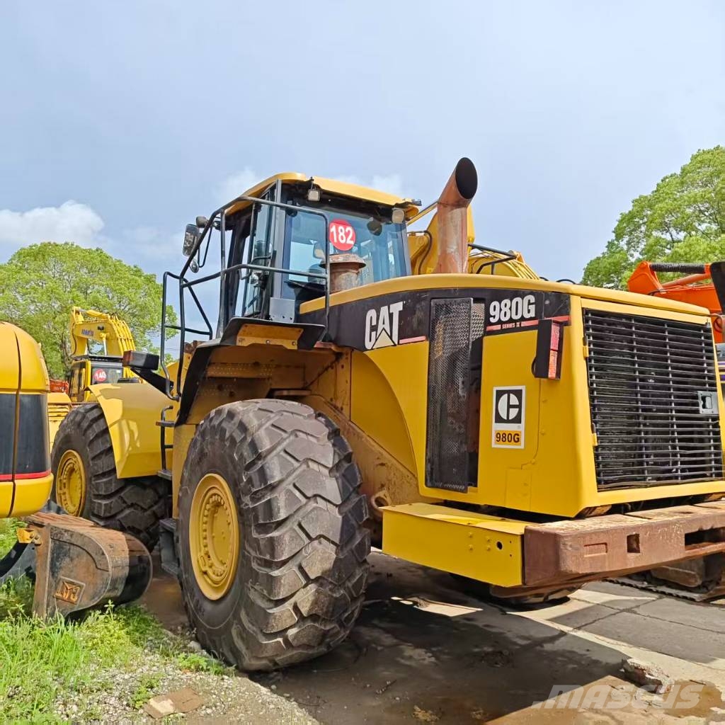 CAT 980 G Naudoti ratiniai krautuvai