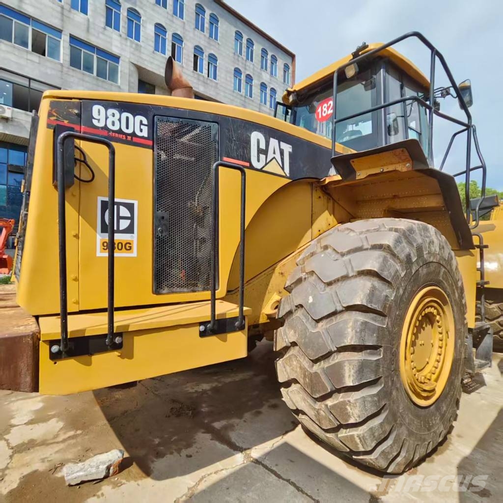 CAT 980 G Naudoti ratiniai krautuvai