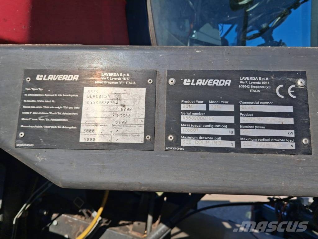Laverda M 400 Mietitrebbiatrici