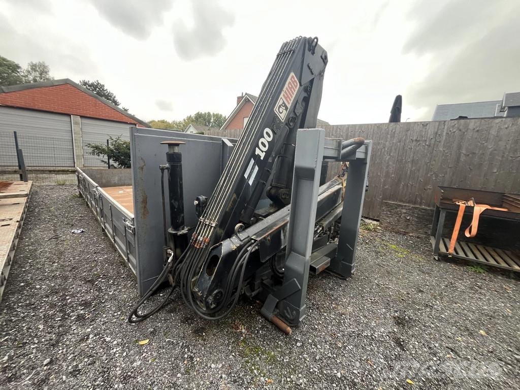 MAN TGS 33.440 TGS 33.440 6x4 met kraanbak HIAB 100 A Hook lift trucks