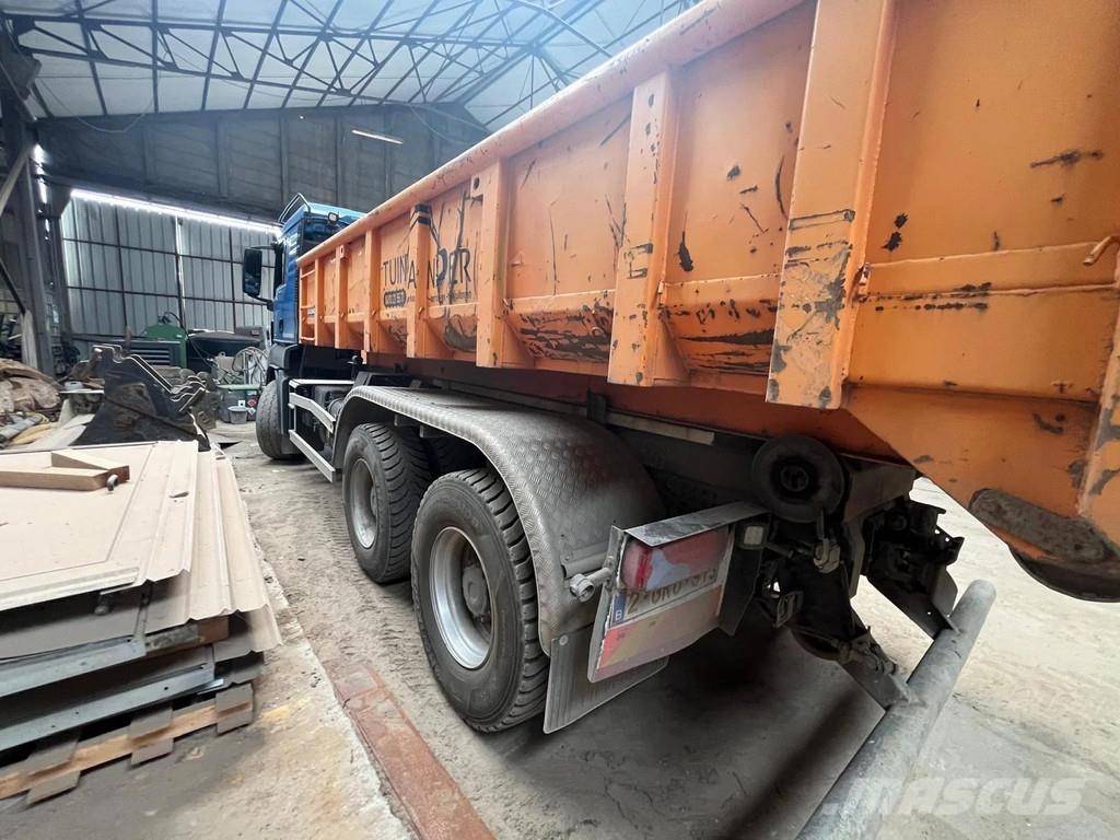 MAN TGS 33.440 TGS 33.440 6x4 met kraanbak HIAB 100 A Hook lift trucks
