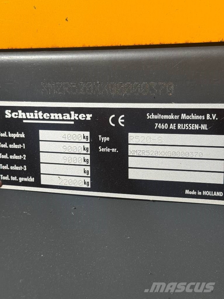 Schuitemaker Rapide 520 مقطورات ذاتية التحميل