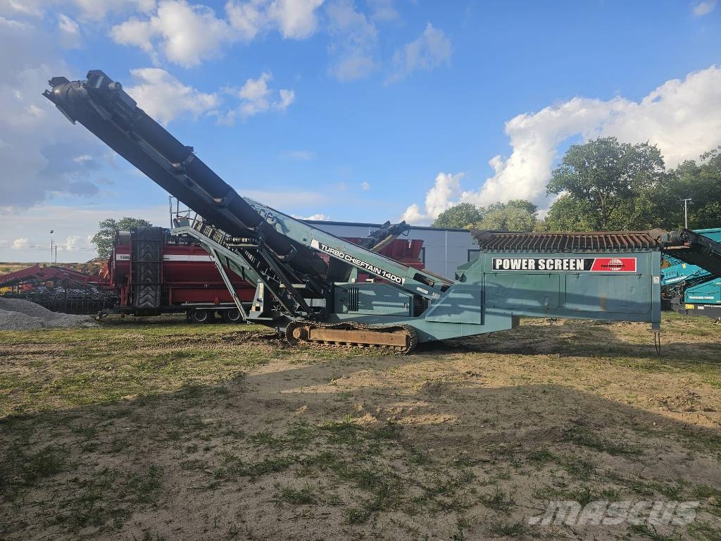Powerscreen CHIEFTAIN 1400 Zestaw do pracy na mokr Seulat