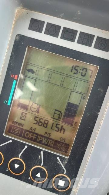 Hitachi ZXU 48 Gravemaskiner på larvebånd