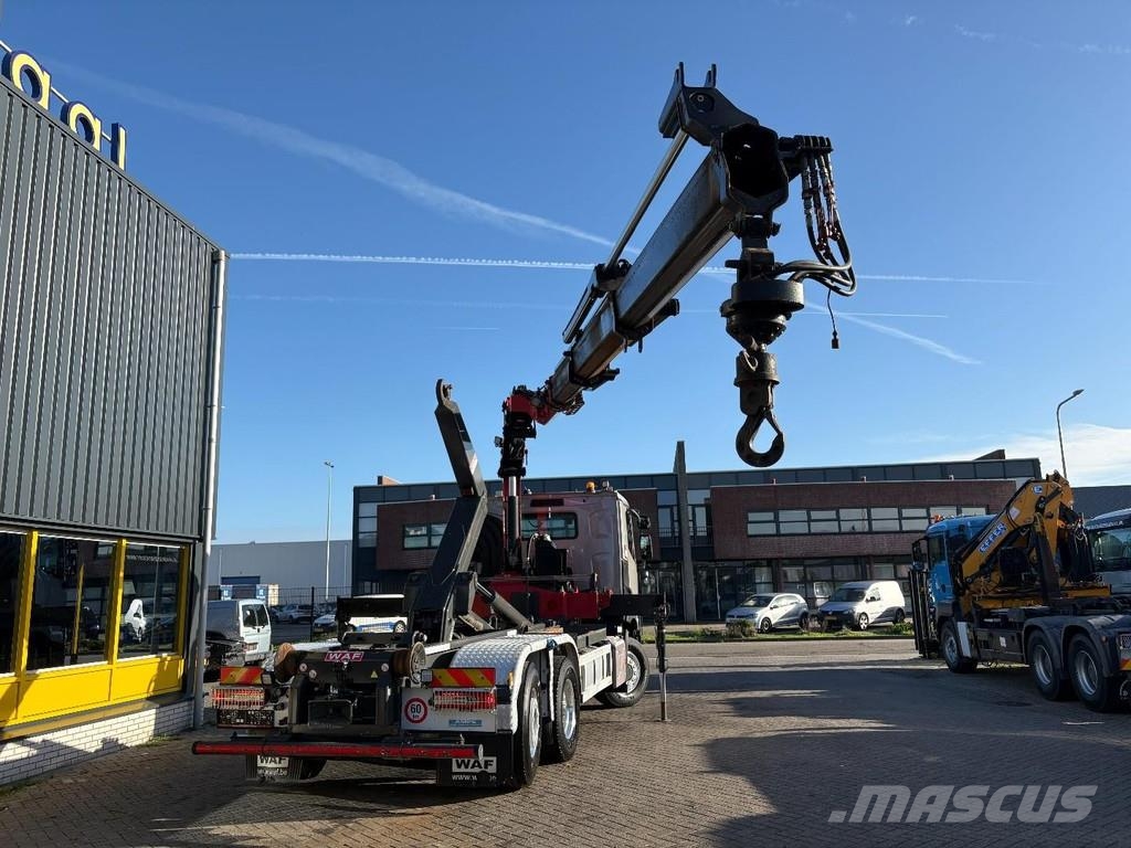 Renault C440 + HMF 2320 K3-- 3X EXT. + REMOTE + HOOK ARM S Φορτηγά ανατροπή με γάντζο