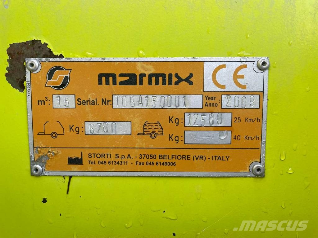 Storti marmix 15 met laadfrees علافات ماشية