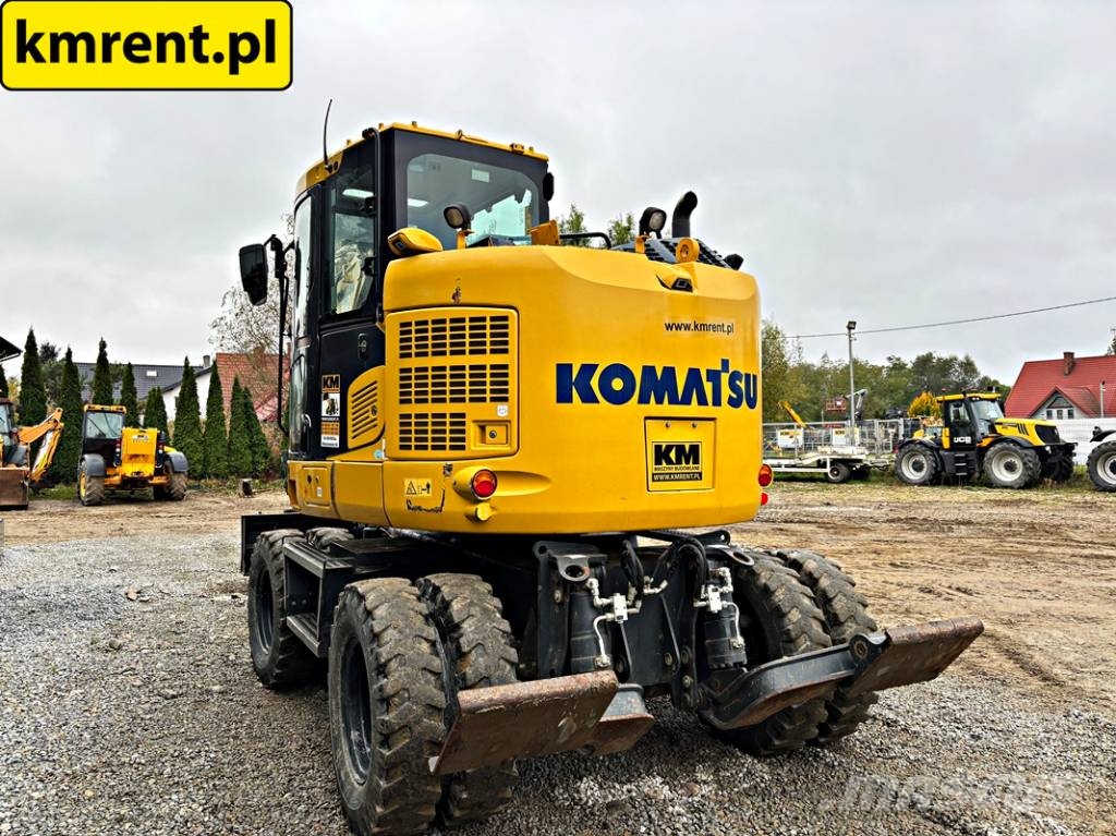 Komatsu PW 118 MR-8 KOPARKA KOŁOWA ROTOTILT 2021R | LIEBHE Ratasekskavaatorid