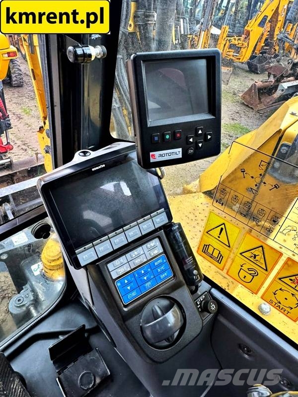 Komatsu PW 118 MR-8 KOPARKA KOŁOWA ROTOTILT 2021R | LIEBHE 휠 굴삭기