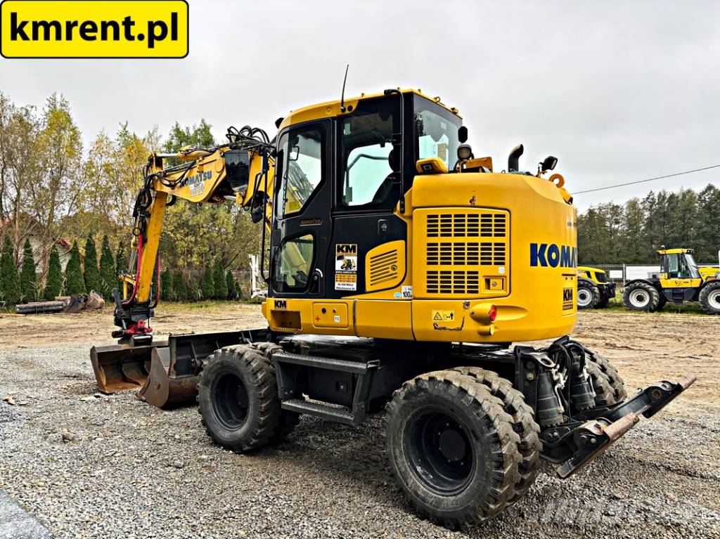 Komatsu PW 118 MR-8 KOPARKA KOŁOWA ROTOTILT 2021R | LIEBHE Ratasekskavaatorid