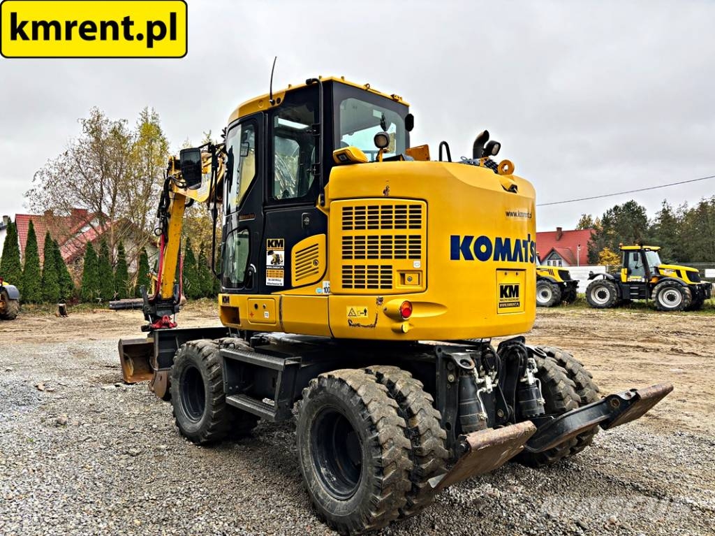 Komatsu PW 118 MR-8 KOPARKA KOŁOWA ROTOTILT 2021R | LIEBHE Ratasekskavaatorid