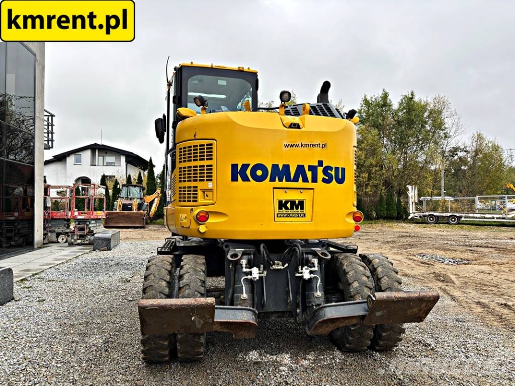 Komatsu PW 118 MR-8 KOPARKA KOŁOWA ROTOTILT 2021R | LIEBHE Ratasekskavaatorid