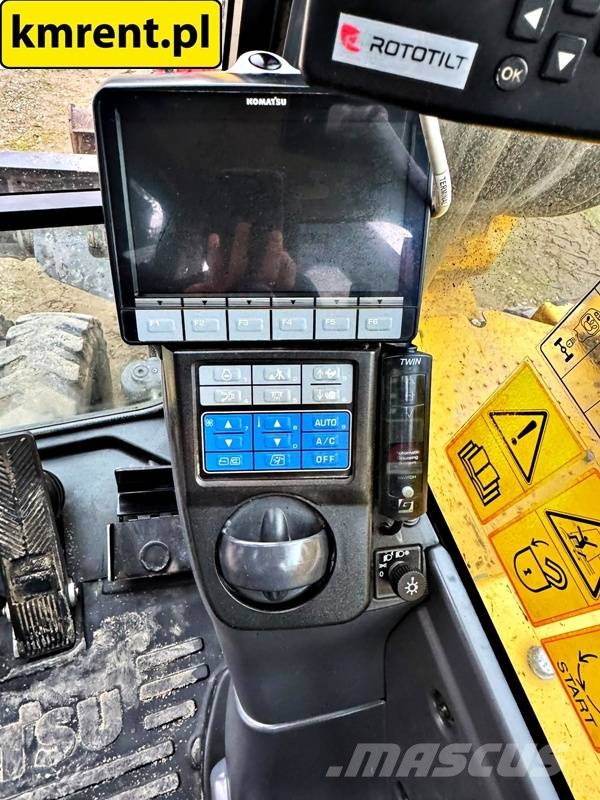 Komatsu PW 118 MR-8 KOPARKA KOŁOWA ROTOTILT 2021R | LIEBHE 휠 굴삭기